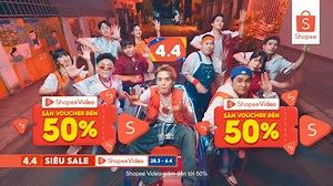 4.4 SHOPEE VIDEO SIÊU SALE - LƯỚT SHOPEE VIDEO, NHẬN QUÀ THƯỞNG ĐẾN 15 TRIỆU ĐỒNG 🎊 Hóng loạt ưu đãi cực hời vào 4.4 tại 👉 https://shopee.vn/tvc-4-4-shopee-video-sieu-sale 🏆 GIẢI THƯỞNG: 🎁 10 bạn làm đủ các bước và có BÌNH LUẬN đạt lượt REPLY CAO NHẤT, mỗi bạn nhận 1 bộ siêu voucher trị giá 800,000Đ (gồm 1 voucher 500,000Đ, 1 voucher 200,000Đ & 1 voucher 100,000Đ - áp dụng tất cả sản phẩm) ⚠️ LƯU Ý: Nội dung hợp lệ được tính là lượt reply (trả lời) có kèm hashtag #44ShopeeVideoSieuSale #Sho