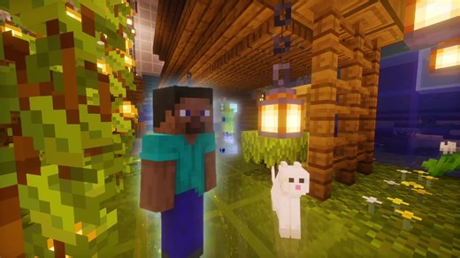 Exploring the Feel of Space in Minecraft