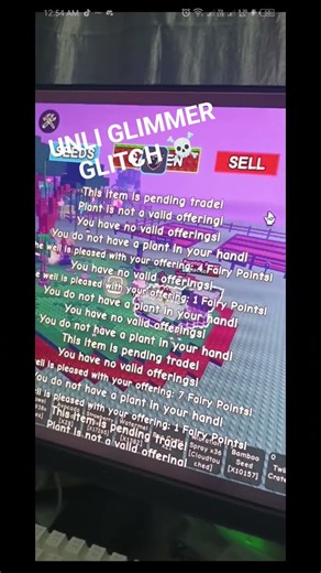 UNLI GLIMMER GLITCH #roblox #delta #growagarden #growagardenscript #robloxedit