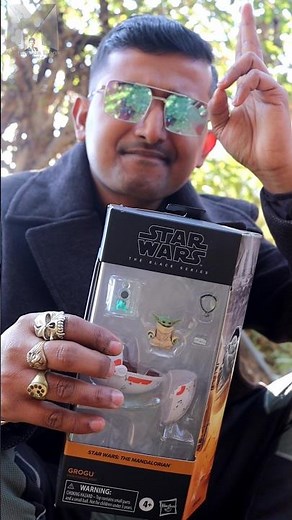 Star Wars The Black Series Grogu 6-Inch Scale Action Figure @jaimantoys #shorts #grogu #starwars