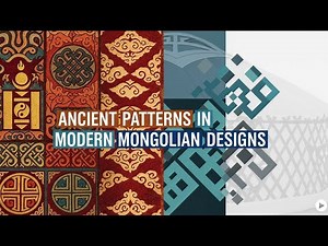 Ancient Patterns in Modern Mongolian Designs
