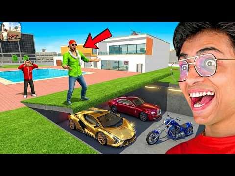 Franklin Found the Ultimate SECRET GARAGE in INDIAN THEFT AUTO😱