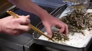 Japanese Food - WORM FISH HOTPOT Fried Loach Tokyo Seafood Japan | Travel Thirsty