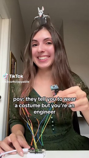 Okay @She Builds Robots literally won Halloween! 🕯️These are all so inspired :’) Which one is your fave? 👩🏻‍💻🐀 P.S. yes, we know his name is Remy #STEM #robotics #engineer #engineering #coding #GirlsLeadSTEM #missionunstoppabletv