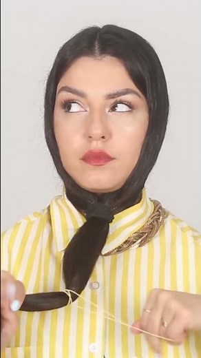 قصيت شعري بالبيت مع الغرة... شوفوا النتيجة