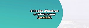 3 packs d'instrus gratuites INCROYABLE à télécharger
