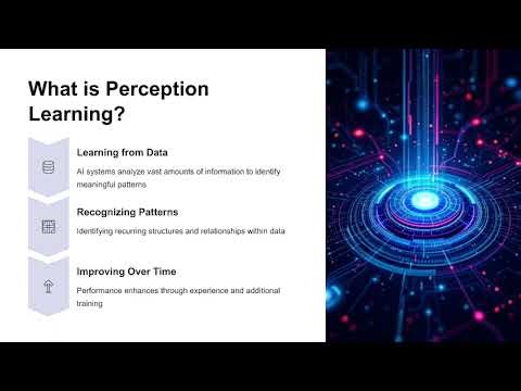 Perception Learning in Artificial Intelligence