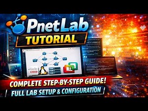 PnetLab Tutorial – Complete Step-by-Step Guide for Beginners (Full Lab Setup & Configuration)