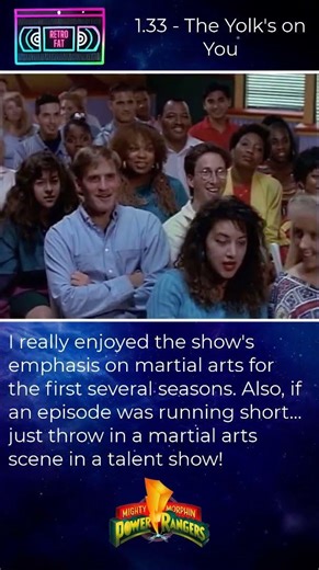 MMPR 1.33. #PowerRangers #Retrofat #mmpr #weightloss