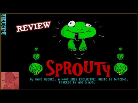 Sprouty : Homebrew from 2019 - on the ZX Spectrum 128K !! with Commentary