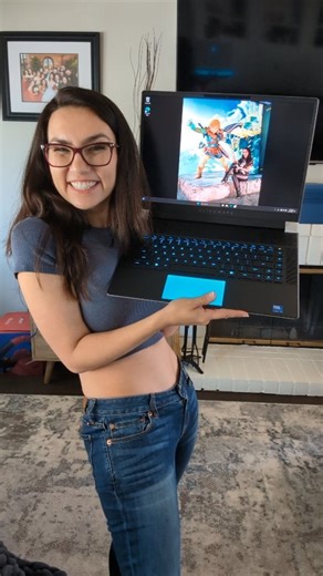 Unboxing my new gaming laptop @alienware x16 R2 #Alienware_Partner Spec'd out with the latest Intel core ultra processor and NVIDIA graphics all packed within a sleek, all metal exterior plus AlienFX lighting options PLUS cherry mechanical keys?! I'M SO HAPPY thank you Alienware for sending this BEAST of a laptop my way to check out 💻🤓 #IntelCoreUltraProcessor #BeyondFast Now, which game to play first? 🎮 #unboxing #unboxingvideo #gaminglaptop #alienwarex16 #IntelGaming | Trisha Hershberger