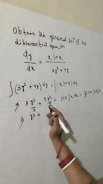differential equation math#