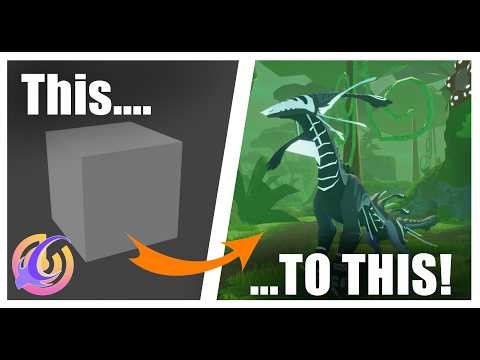 👽 Yeba'Idi Remodel! | Creatures of Sonaria Modeling Process!