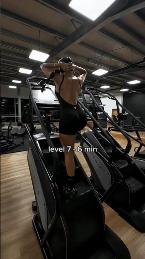 20 Minutes. No Breaks. StairMaster Mission 💦 #shorts
