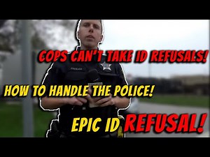 Cops Cant Handle ID Refusals!