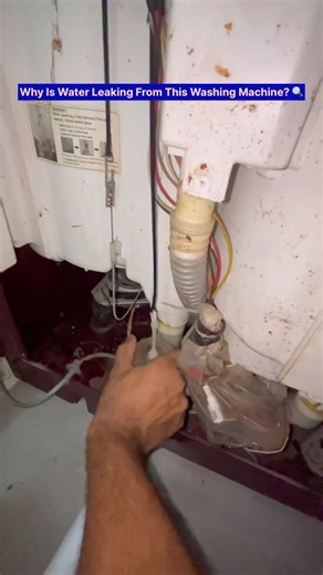 Semi Automatic Washing Machine Repair | Water Leakage Problem Fixed 💧🔧 #MachineRepair #technician