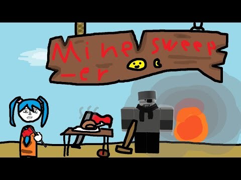 Playing Mine Sweeper With a Friend | Roblox