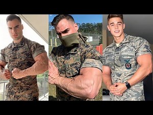 Strongest Muscular Military Cops 2022 | Men In Uniform | Military Muscle Men | ‪@ZHFashion‬
