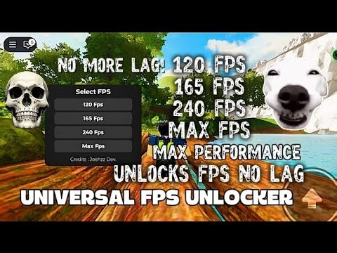 * UNIVERSAL FPS UNLOCKER * NO MORE LAG | MAX FPS | INSTANT BOOST PERFORMANCE | ( WORKS ALL GAME )