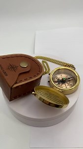 God's Path Compass – Communion & Confirmation Gift for Teenage Boys | Baptism Religious Gifts for Men, Christian, Catholic, Graduation | Sentimental & Inspirational Present – Greeting Card Included