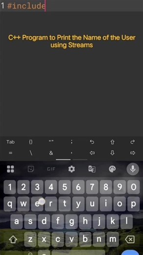 C++ Program to Print the Name of the User using Streams