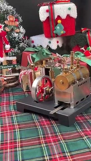 RETROL SE-01 Full Metal Stationary Beam Steam Engine Model#engine #steamengine #retro #diy #hobby