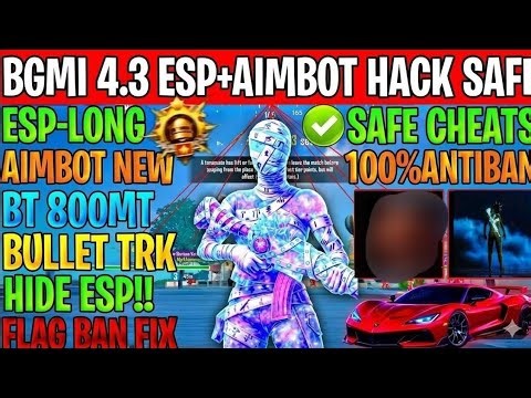 BGMI HACK 4.3 | BGMI 4.3 MOD APK | BGMI ESP HACK | BGMI NEW HACK TODAY | HOW TO HACK BGMI HACK