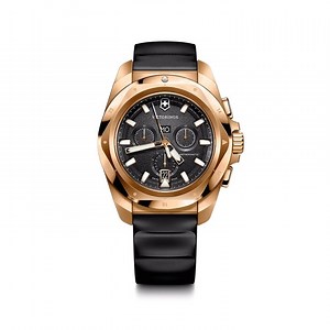 The I.N.O.X. Chrono India Edition: Where luxury aesthetics meet iconic design. Featuring a stunning rose gold PVD case and bezel, paired with a timeless black rubber strap. Shop Now - Link in Bio #MyVictorinox #VictorinoxINOX #INOXchrono #SwissMade #swisswatchIndia | Victorinox