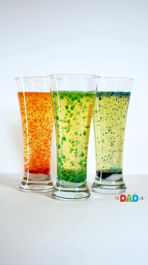 1.1M views · 4.7K reactions | The problem with most lava lamp experiments? You need to plan ahead  This version uses baking soda, oil and vinegar - things that are always in your cupboard. So when the kids ask 'Can we do science?' at 8 pm on a Tuesday, the answer is actually yes. No waiting for a shop run, no 'maybe tomorrow when we get tablets'. Just grab what you need and get messy. That's how science should work  #kidsactivities #thedadlab #kidsscience | TheDadLab | Facebook