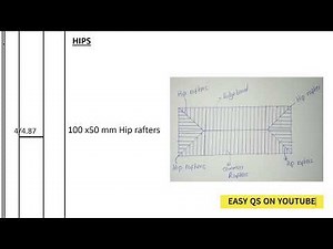 How to Calculate the Length of Hip Rafters in a Hipped Roof