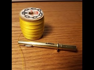 How to use the thread winder