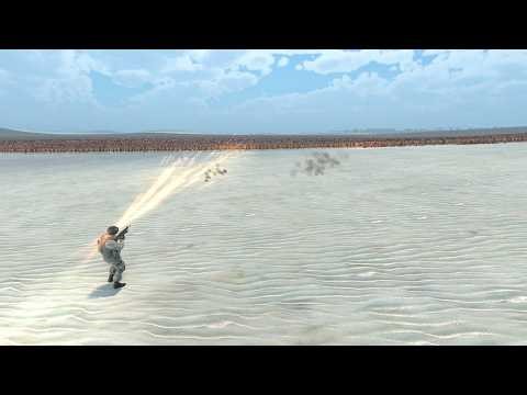 1 MODERN SUPERSOLDIER VS 1 Million Roman Centurions - Ultimate Epic Battle Simulator 2