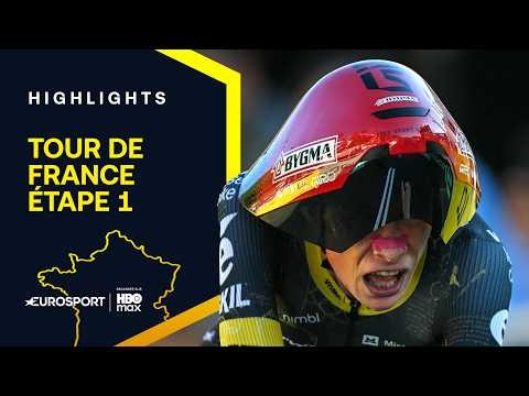 TOUR DE FRANCE 2026 – Jonas Vingegaard claims the first YELLOW JERSEY in the team time trial