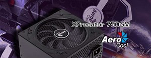 Aerocool XPredator 750GM 半模組化金牌電源：勁酷機械風 競搶玩家眼球