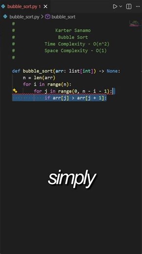 How Does BUBBLE SORT Actually Work?