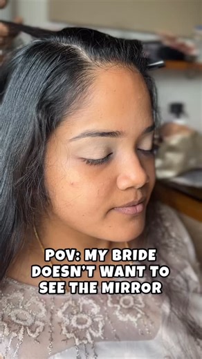 My bride doesn’t want to see the mirror.” 懶 And honestly, there is no...
