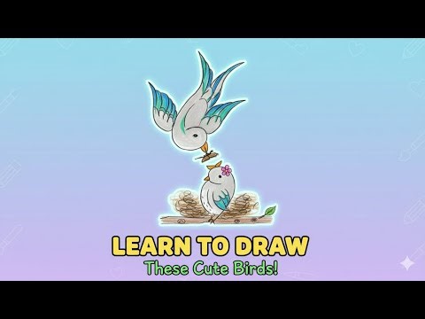 How to Draw and Color a Sparrow Bird | Easy Step by Step Drawing