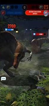 Spinosaurus vs T-Rex Gen 2 [1 v 1] | Jurassic World Alive