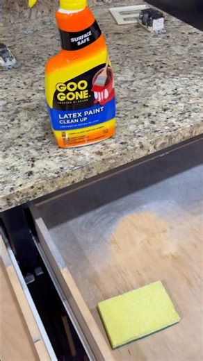 How to remove over spray! Best product out there! ✅💪🏽 #homedepot #paintremoval