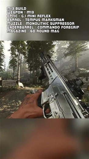 COD : MW2019 : M13 Build FOR2026 #callofduty #multiplayer #loadout #modernwarfare #build