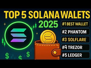 Top 5 Solana Wallets 2025 | Safest & Best Options for Your SOL Tokens
