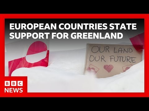 Greenland belongs to its people, say six European leaders | BBC News