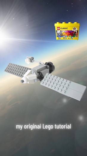 Legoで人工衛星と宇宙船を作ろう
