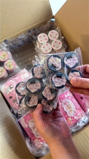 🌸 Unboxing Sakura Limited Edition | Japanese Stickers & Washi tapes #unboxing #sticker #washitape