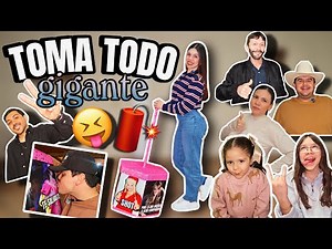 WE PLAYED GIANT TAKE IT ALL WITH THE WHOLE FAMILY | VLOG