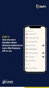 The dummy balance feature enables you to add a fake balance. This means only you know exactly how much is in your account...the dummy balance would replace the real account balance . This feature is great for security! Follow the steps in the video to add a dummy balance to your account. #banksofri #thenewsofriapp #sofriapp #gosofri #mobilebanking #mobilebankapps #sofrideyforyou #accountsecurity #bankaccountsecurity | Sofri | Facebook