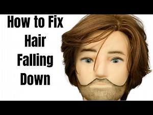 How to Fix Hair Falling Down - TheSalonGuy