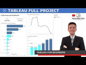 Build your First Tableau Dashboard in 15 minutes - Data Analysis Projects for Beginners