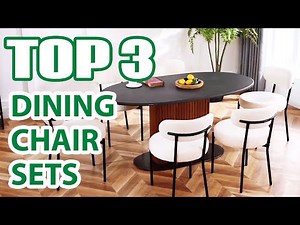 Top 3 Best Dining Chair Sets on Amazon You MUST See!