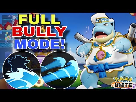 This BLASTOISE Build Is Straight Up Toxic! | Surf + Hydro Pump | Pokemon Unite